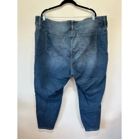 Torrid jeans womens 26 dark wash cropped - Picture 3 of 6